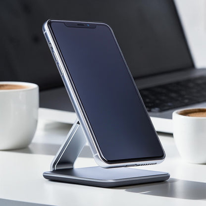 Plvzg Heavy-Duty Dual-Axis Phone Stand