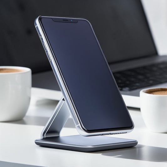 Plvzg Heavy-Duty Dual-Axis Phone Stand
