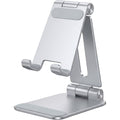Plvzg Adjustable Phone Stand Aluminum Silver 6 in - Product view