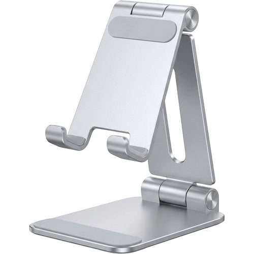 Plvzg Adjustable Phone Stand Aluminum Silver 6 in - Product view