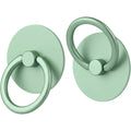Plvzg Ring Phone Stand Holder Soft Green 2 Pack - Product view